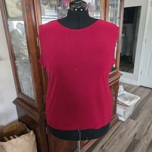 Susan Lawrence Fuchsia Tank Top